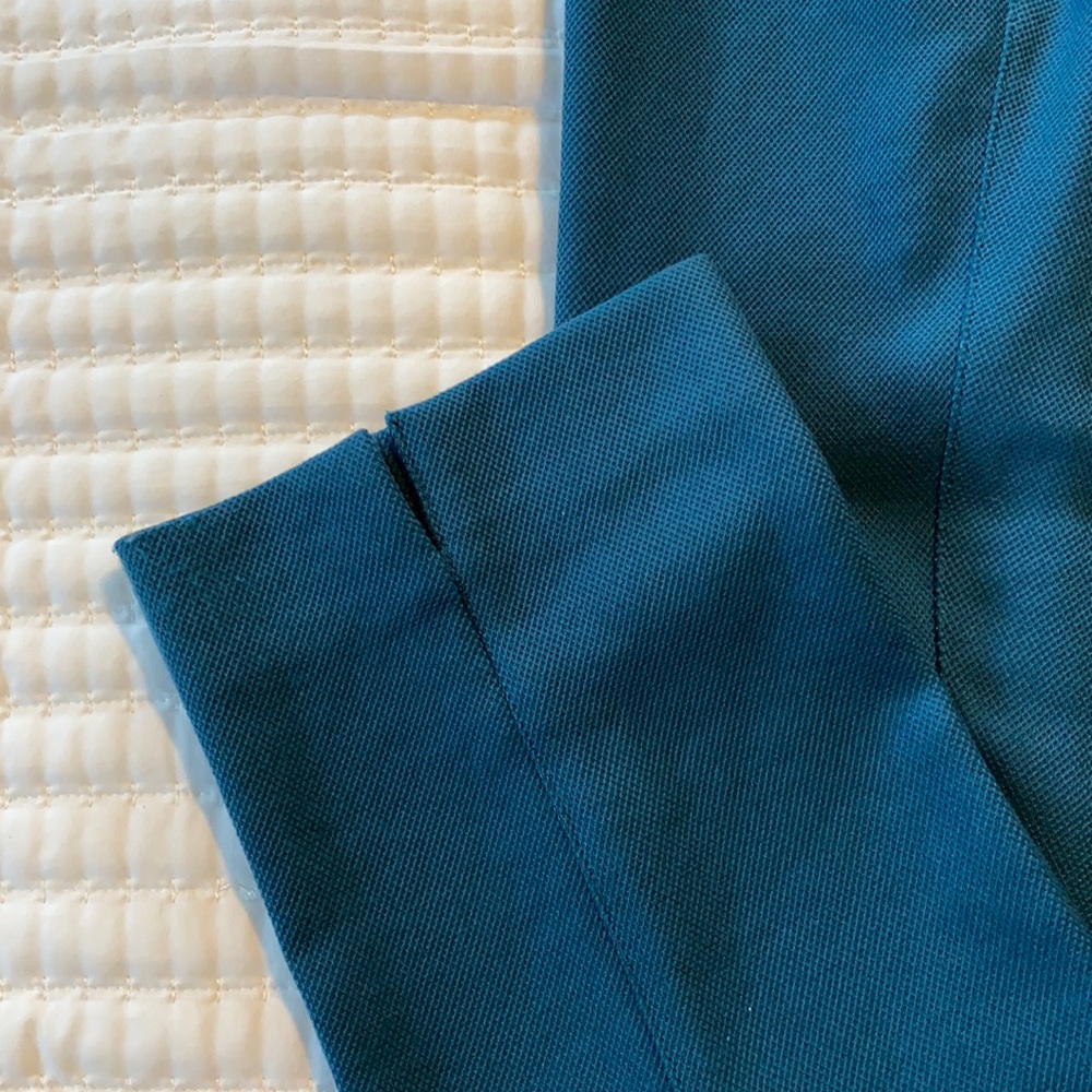 Teal White House Black Market Slim Fit Trousers